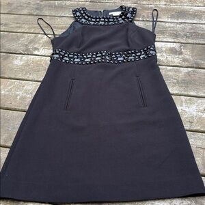 Michael Michael Kors Black Dress with Gem Accents size 8